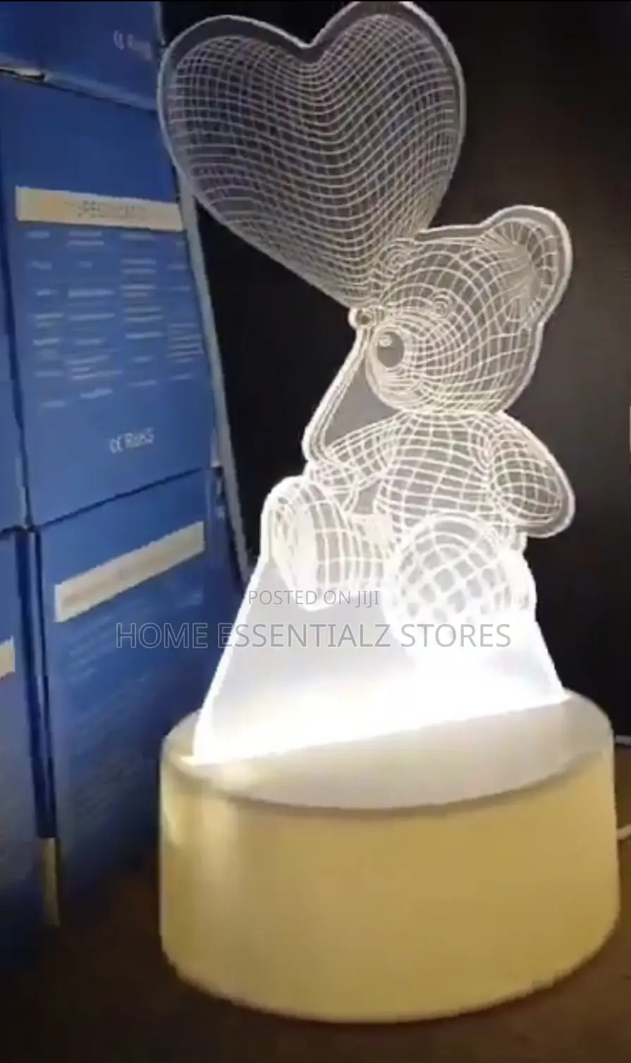 3d Optical Illusion Lamps - 3 D Creative Visualization Lamps