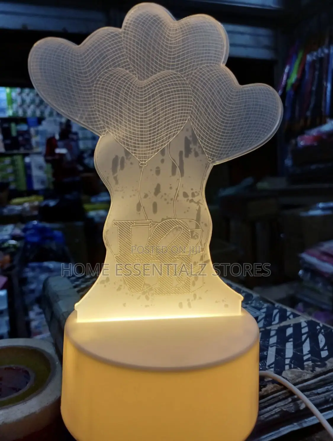 3d Optical Illusion Lamps - 3 D Creative Visualization Lamps
