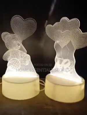 3d Optical Illusion Lamps - 3 D Creative Visualization Lamps