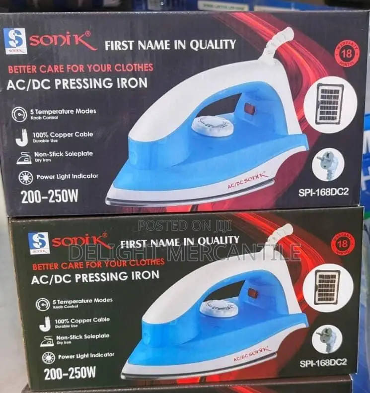 Solar Pressing Iron