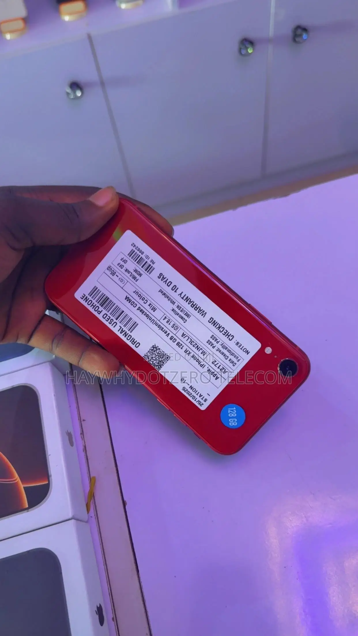 Apple iPhone XR 128 GB Red