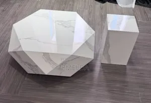 Marble Swivel Table and Stool for Sale Here in Lagos