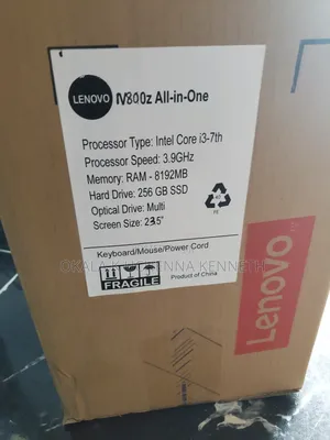 New Lenovo ThinkCentre M810z AIO 8GB Intel Core i3 HDD+SSD 256GB
