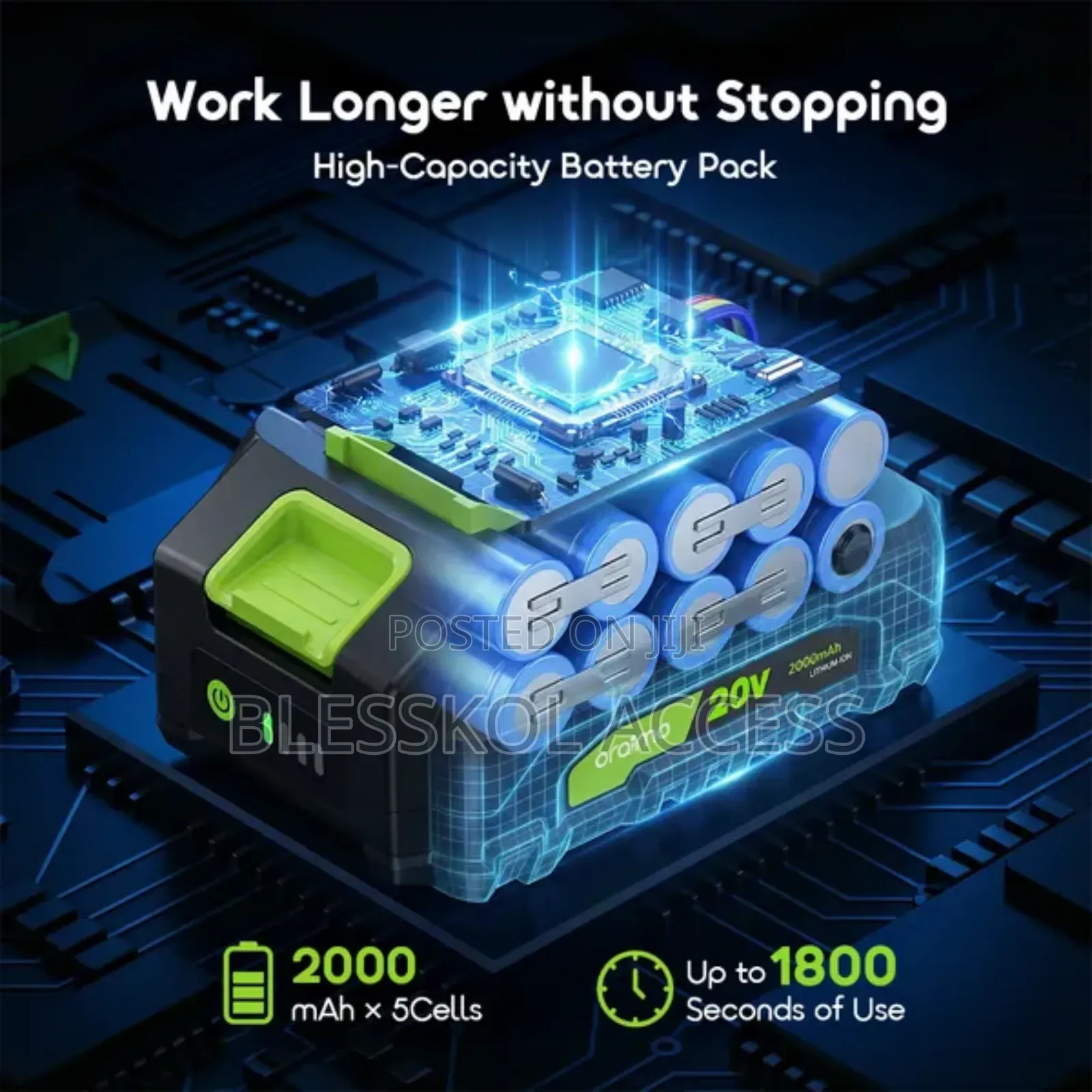 Oraimo Maxdrill 20v Cordless Versatile Power Drill Driver