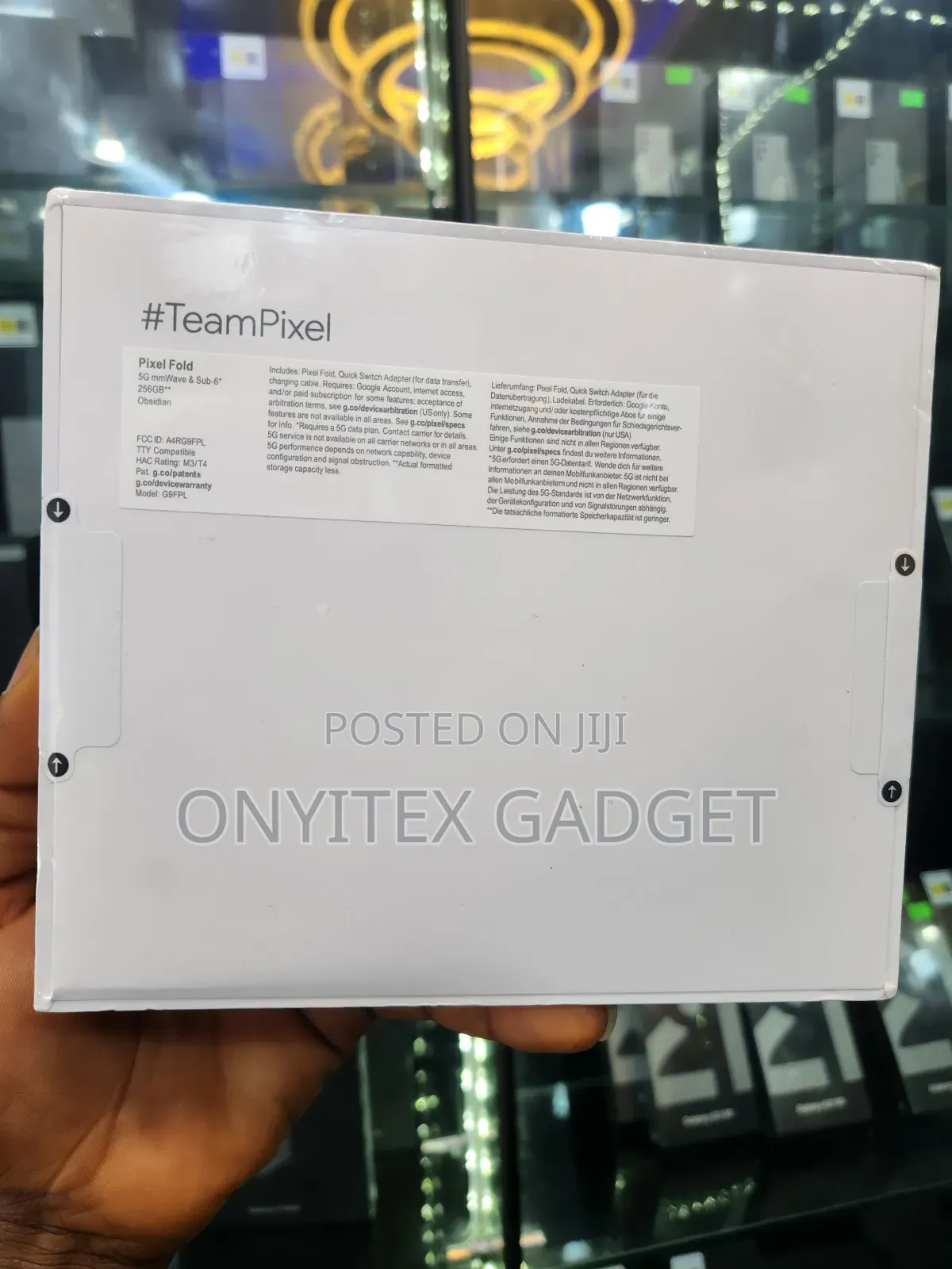 New Google Pixel Fold 256 GB Black