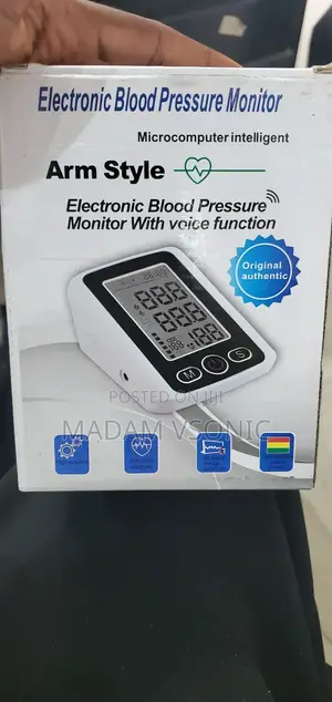 (Microcomputer) Automatic Electronic Blood Pressure Monitor