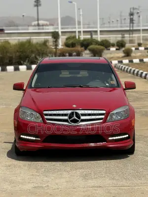 Mercedes-Benz C300 Sport Sedan RWD (3.0L 6cyl 6M) 2011 Red