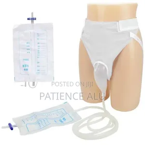 Wearable Urine Bag Collector for Men. External Urinal Catheter