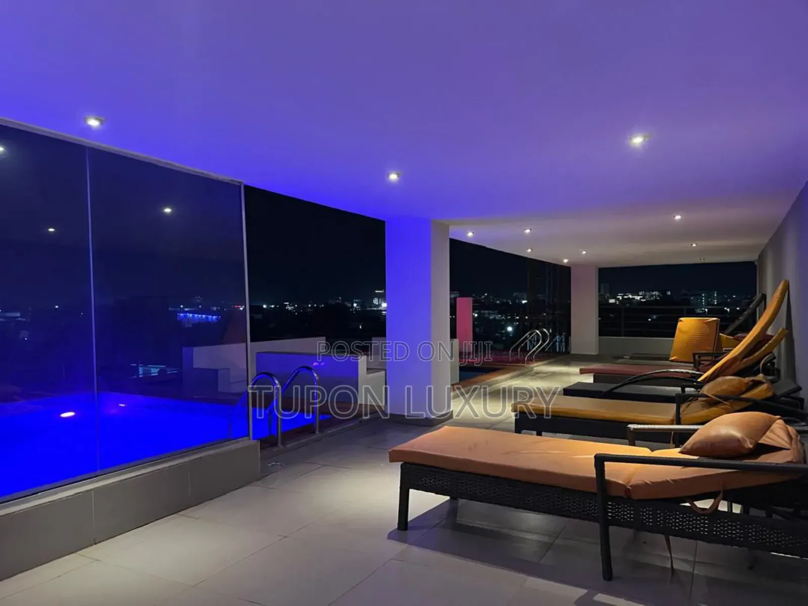 Luxury 1bed With Rooftop Pool Gym