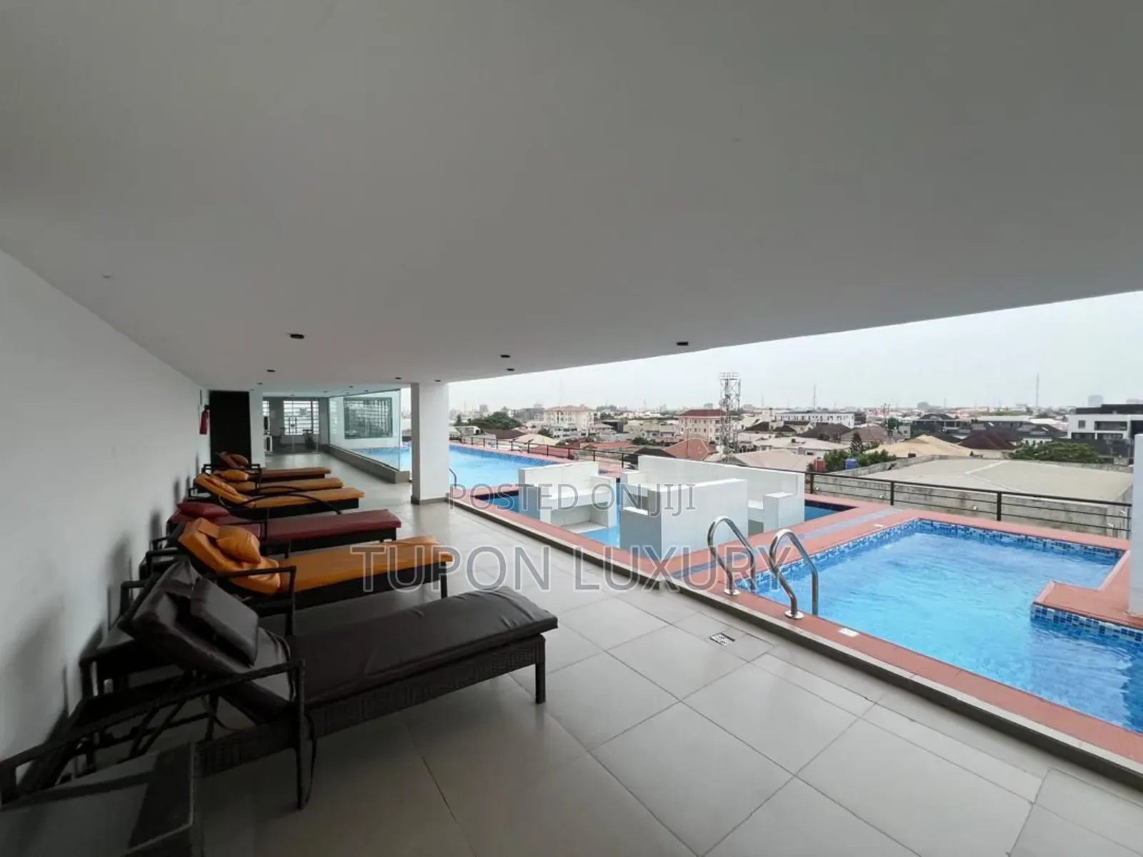 Luxury 1bed With Rooftop Pool Gym