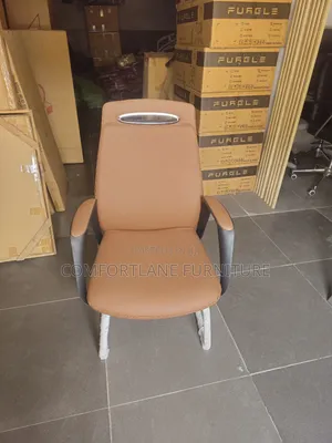 Office Leather Visitor's Chair