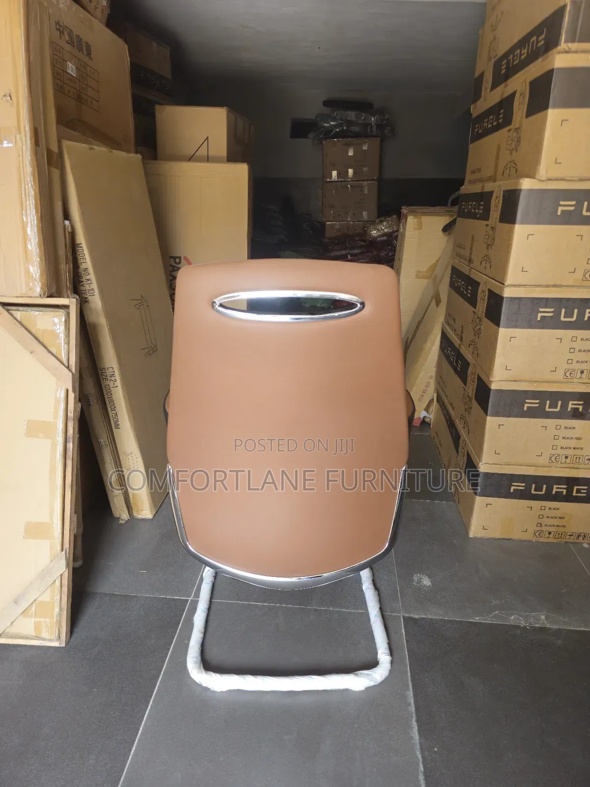 Office Leather Visitor's Chair