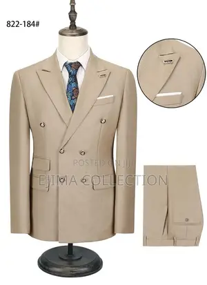 High Quality Double Breasted Suits Made in Turkey