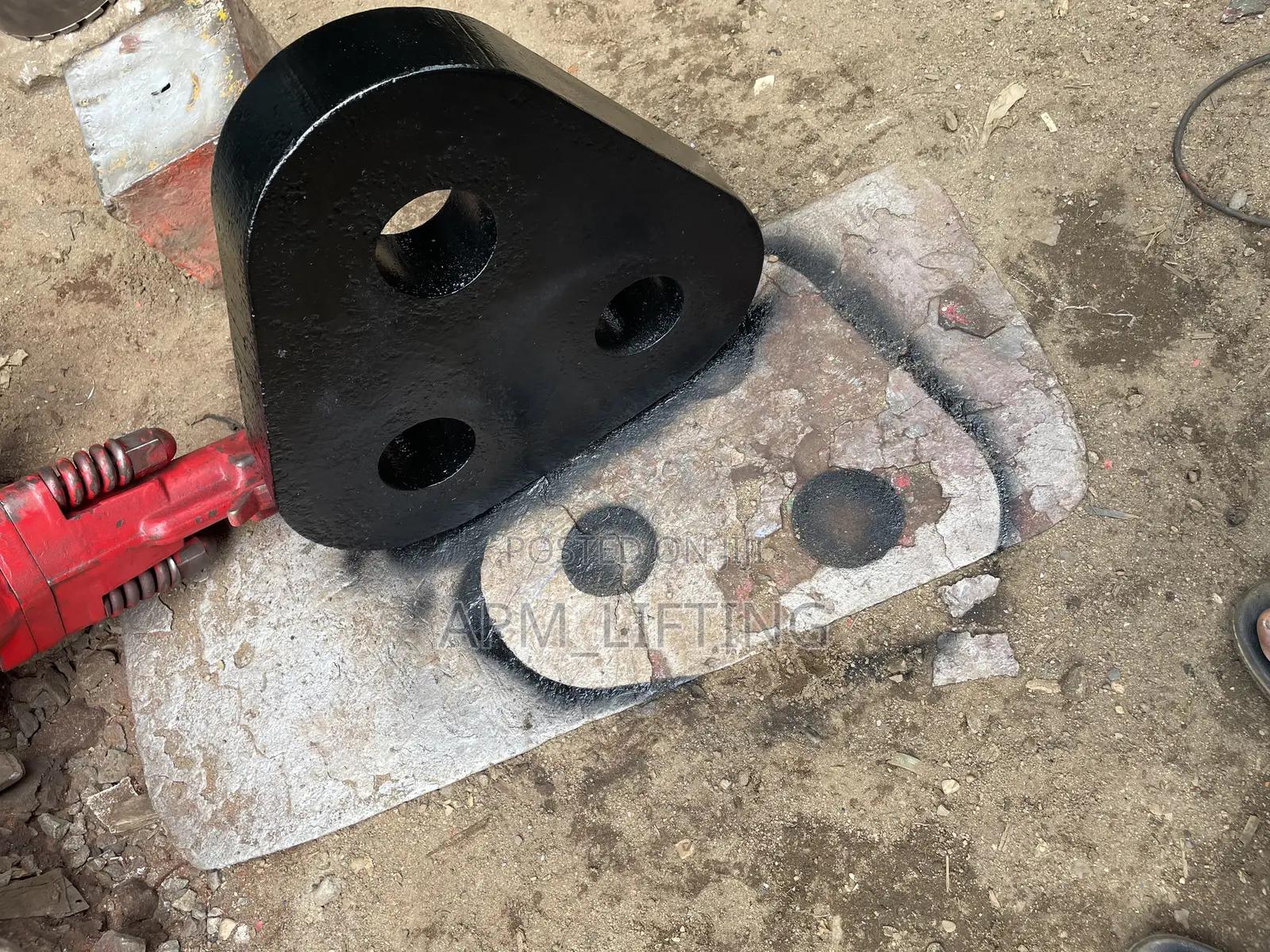 55ton Triangular Pad Eyes