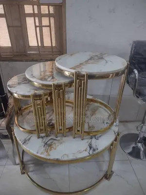 4in1 Center Table and Side Stool Set