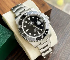 Rolex Submariner in Oystersteel Black Dial Watch