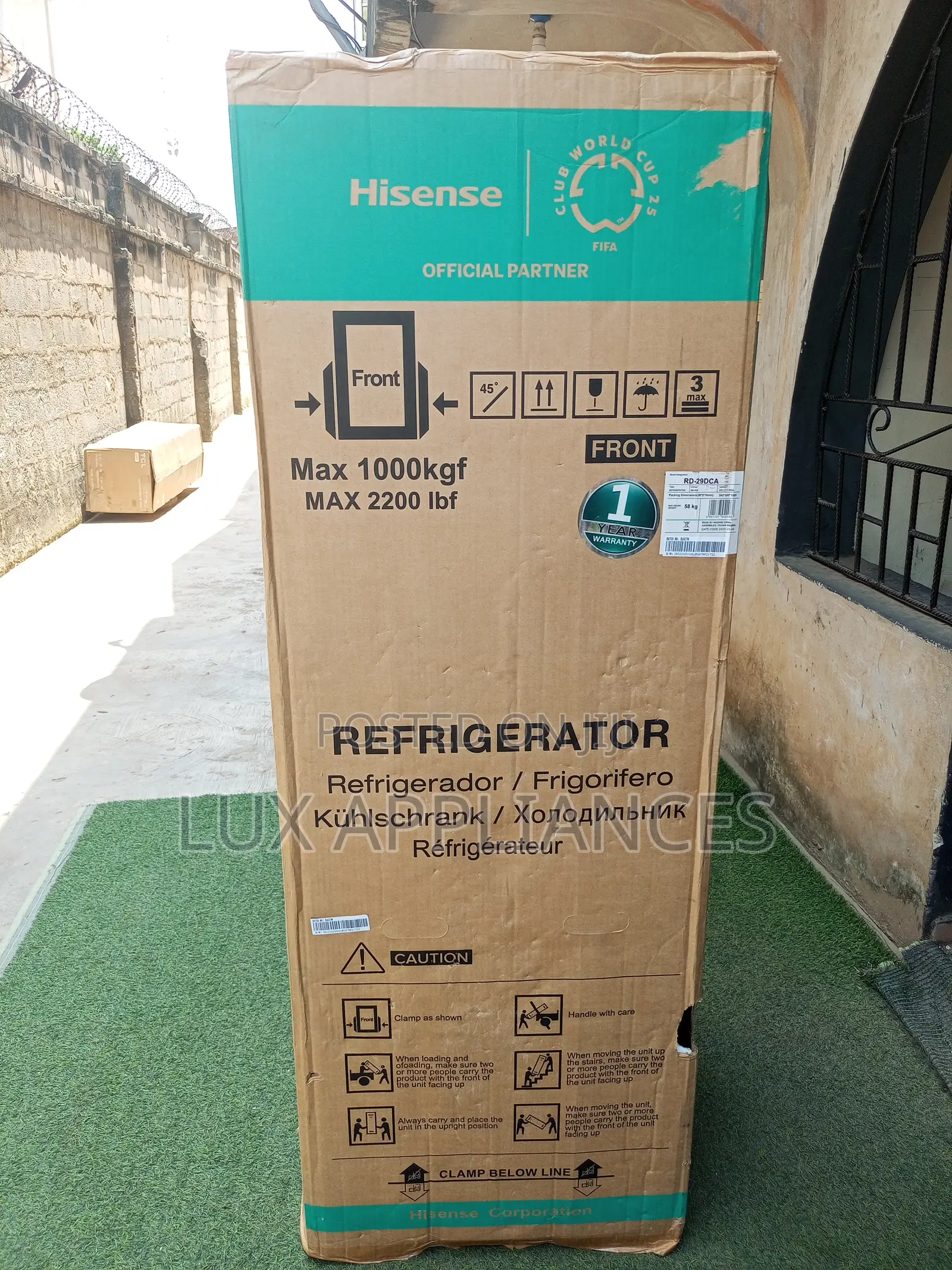 Hisense 29dca Refrigerator 225l – Modern Design