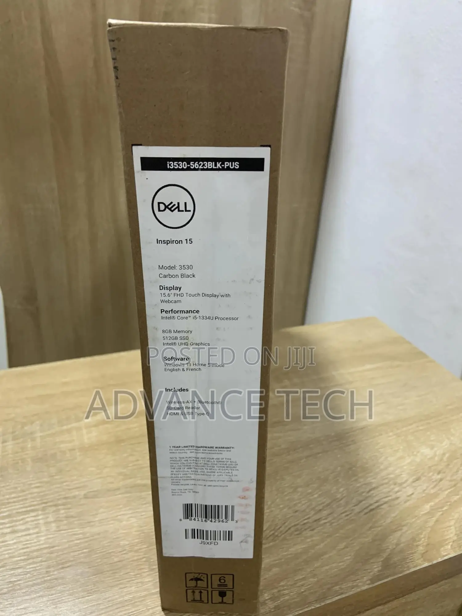 New Laptop Dell Inspiron 15 8GB Intel Core i5 SSD 512GB