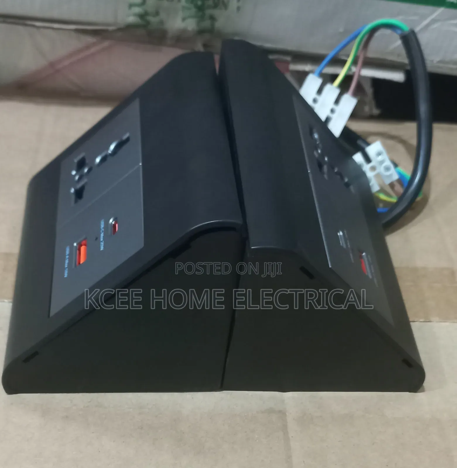 Table Power Socket With Usb + Type-C Fast Charging Port
