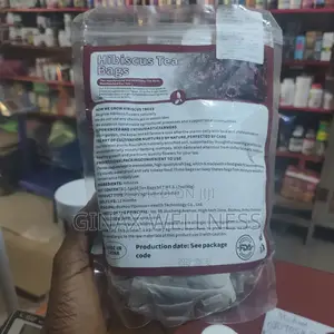 Premium Hibiscus Tea (60 Teabags) | Zobo Teabags