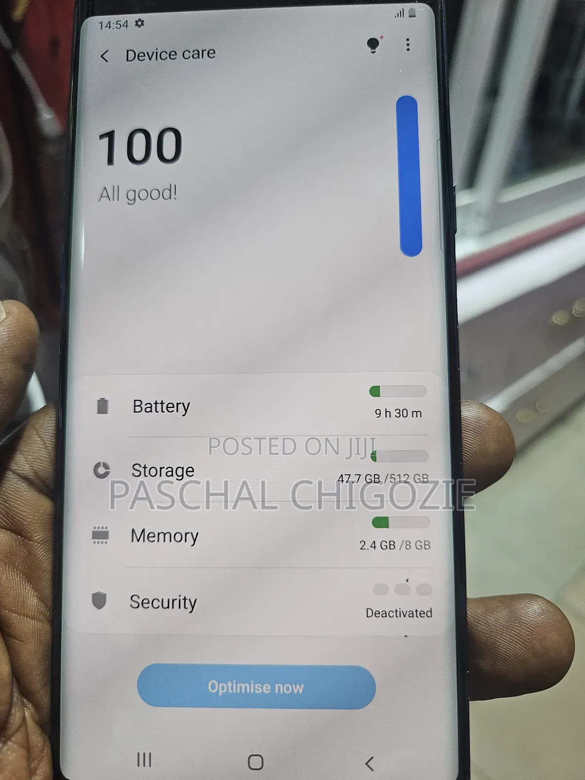 New Samsung Galaxy Note 9 512 GB Blue