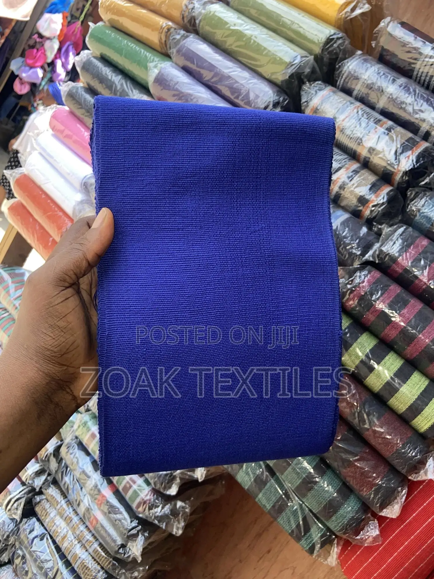 Plain Coloured Asooke