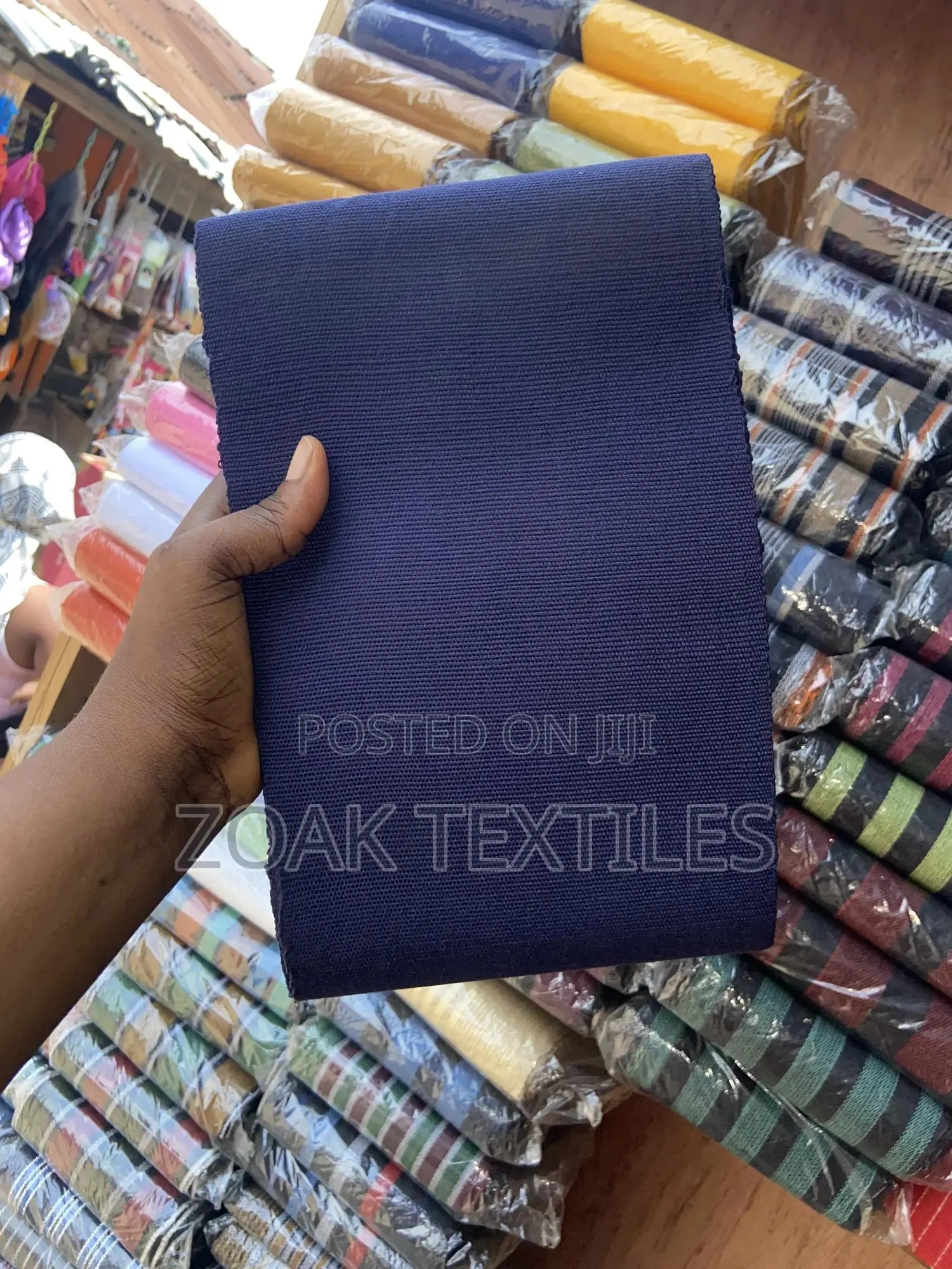 Plain Coloured Asooke