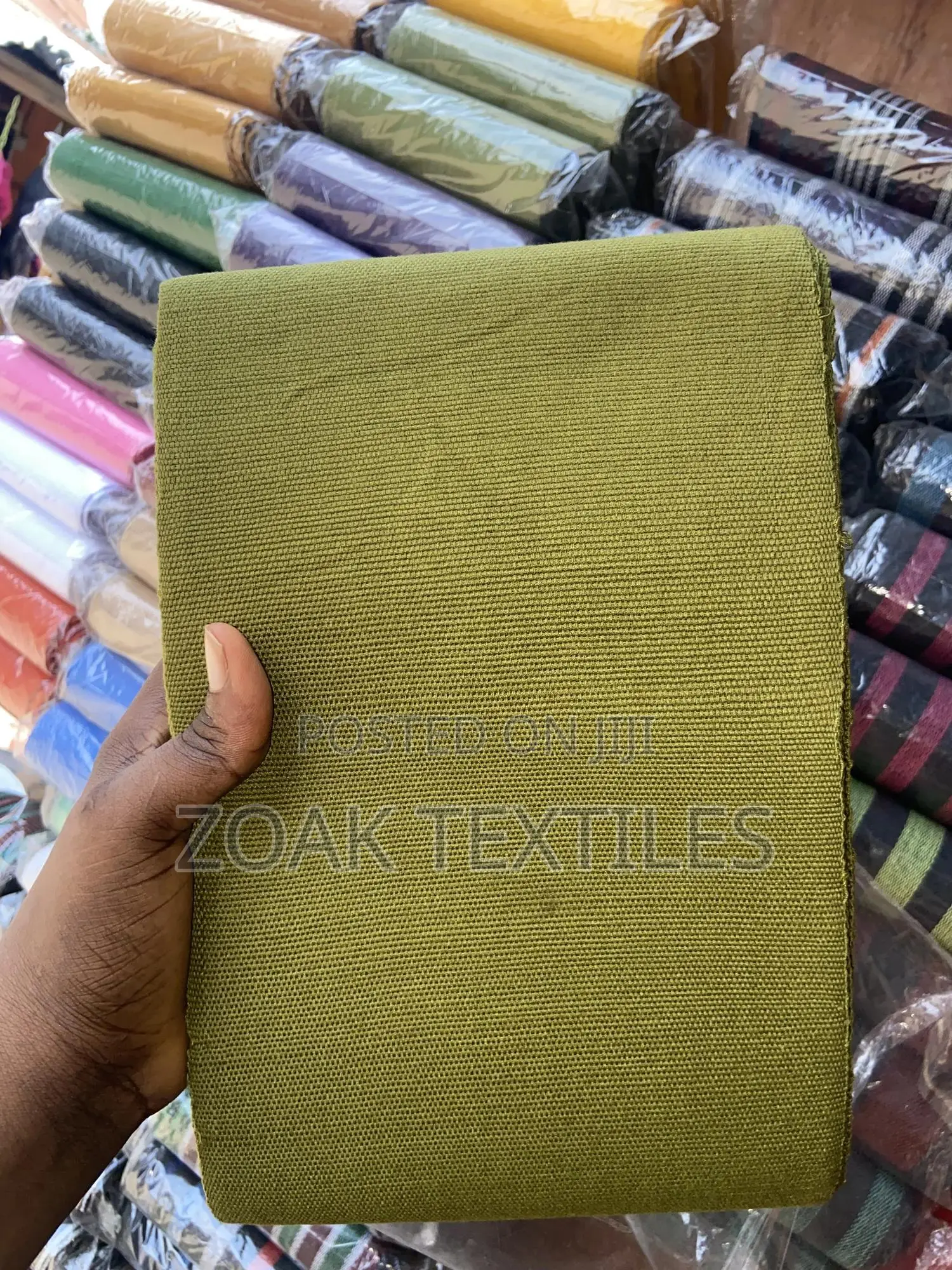 Plain Coloured Asooke