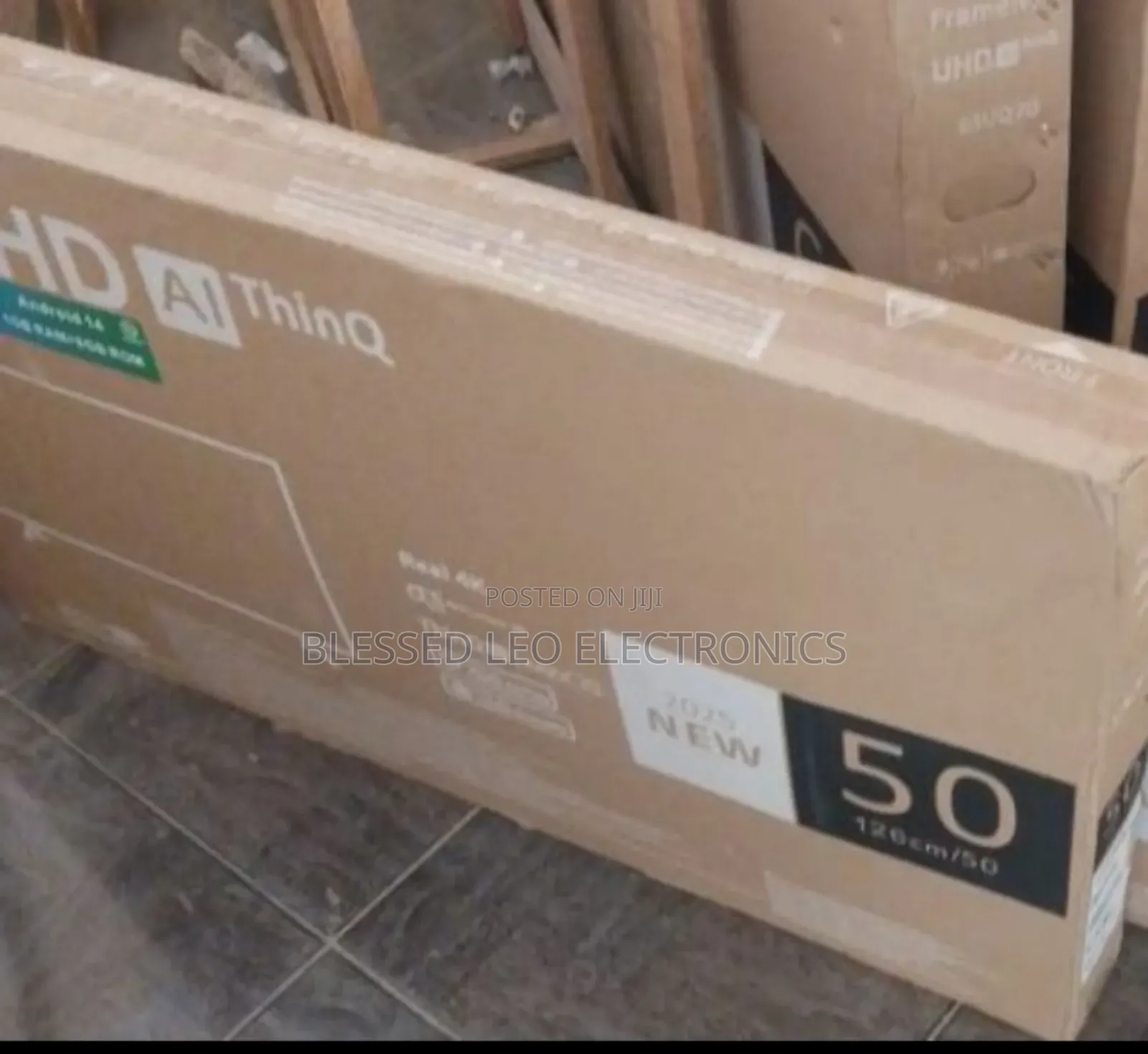 Lg 50 Inches" Smart Tv – Frameless Feature-Packed!