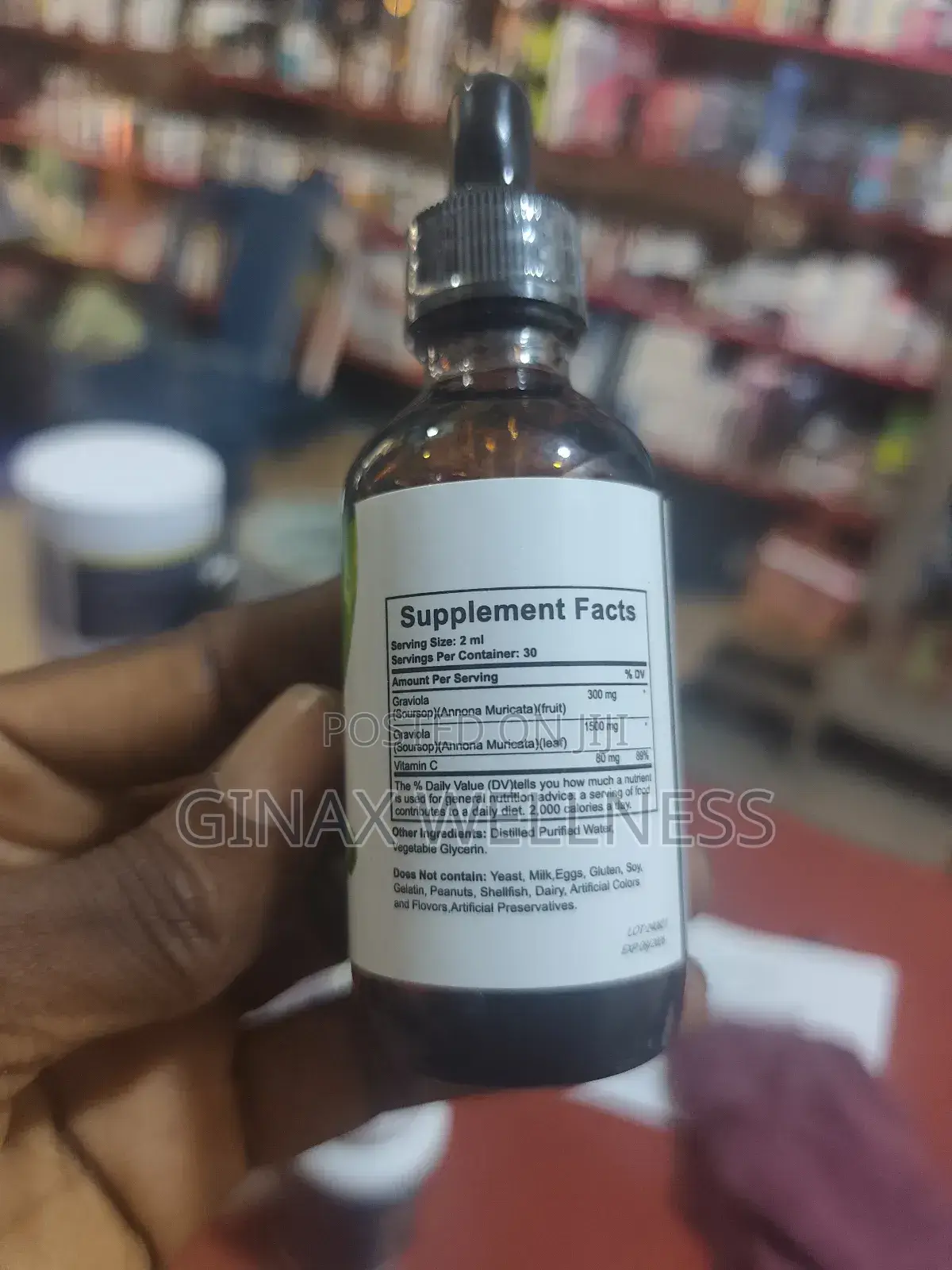Soursop Liquid Drops (60ml)