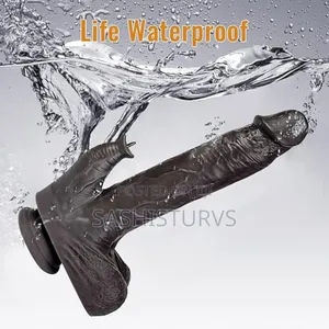 Remote Control Thrusting Dildo Licking Vibrator With Heating Function