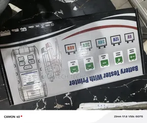 Battery Charger With Printer