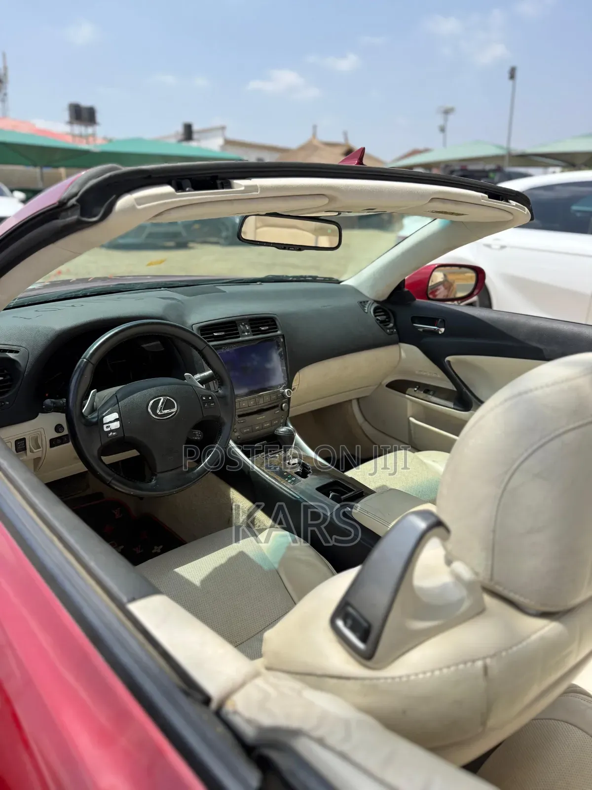 Lexus IS 250 C 2010 Red