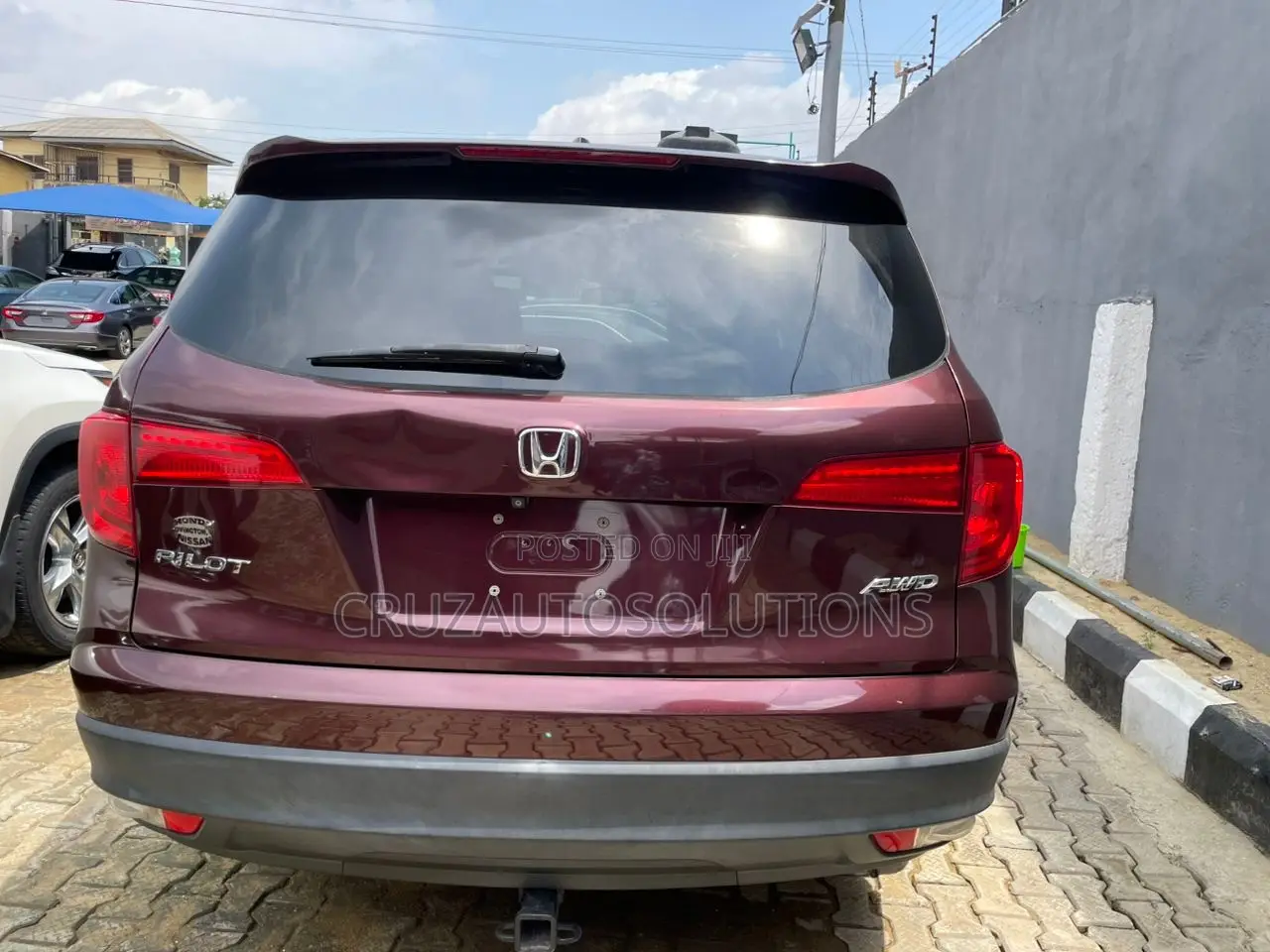 Honda Pilot 2017 Burgundy