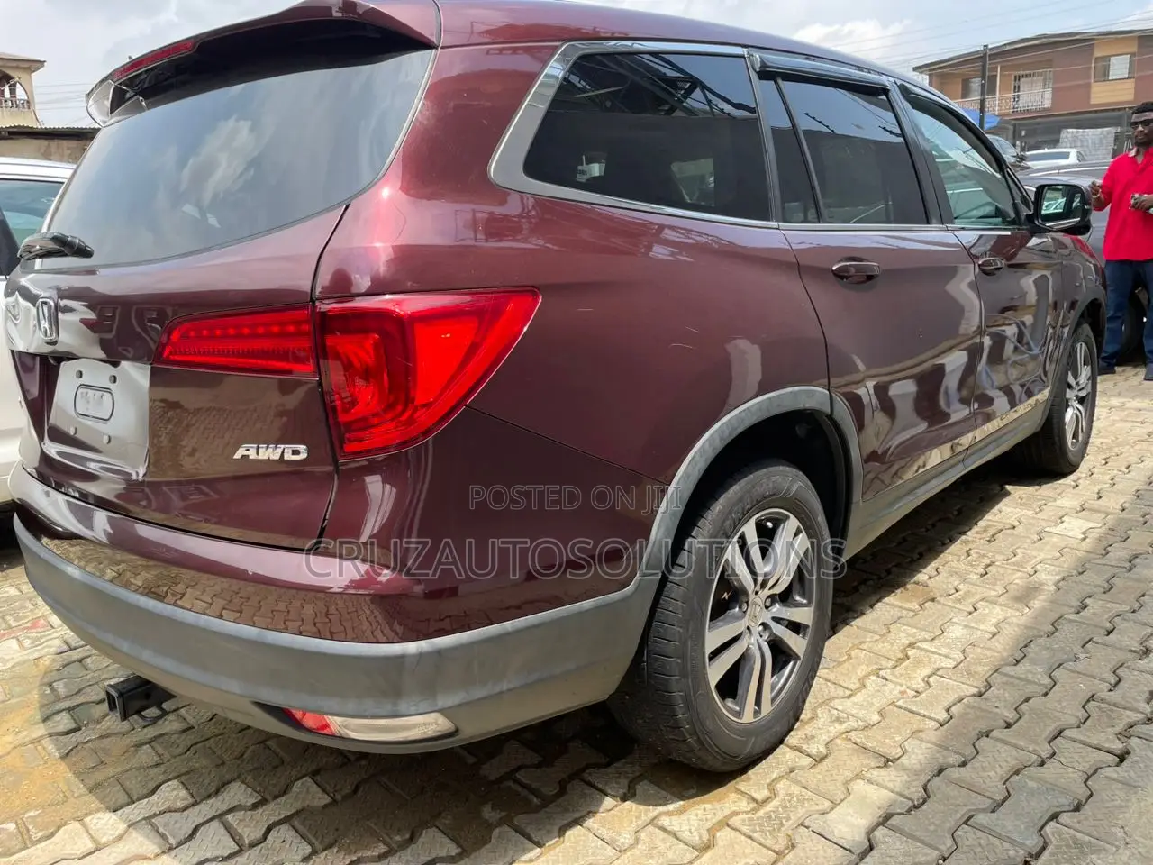 Honda Pilot 2017 Burgundy