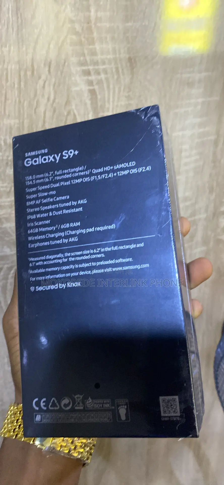 New Samsung Galaxy S9 Plus 64 GB Black