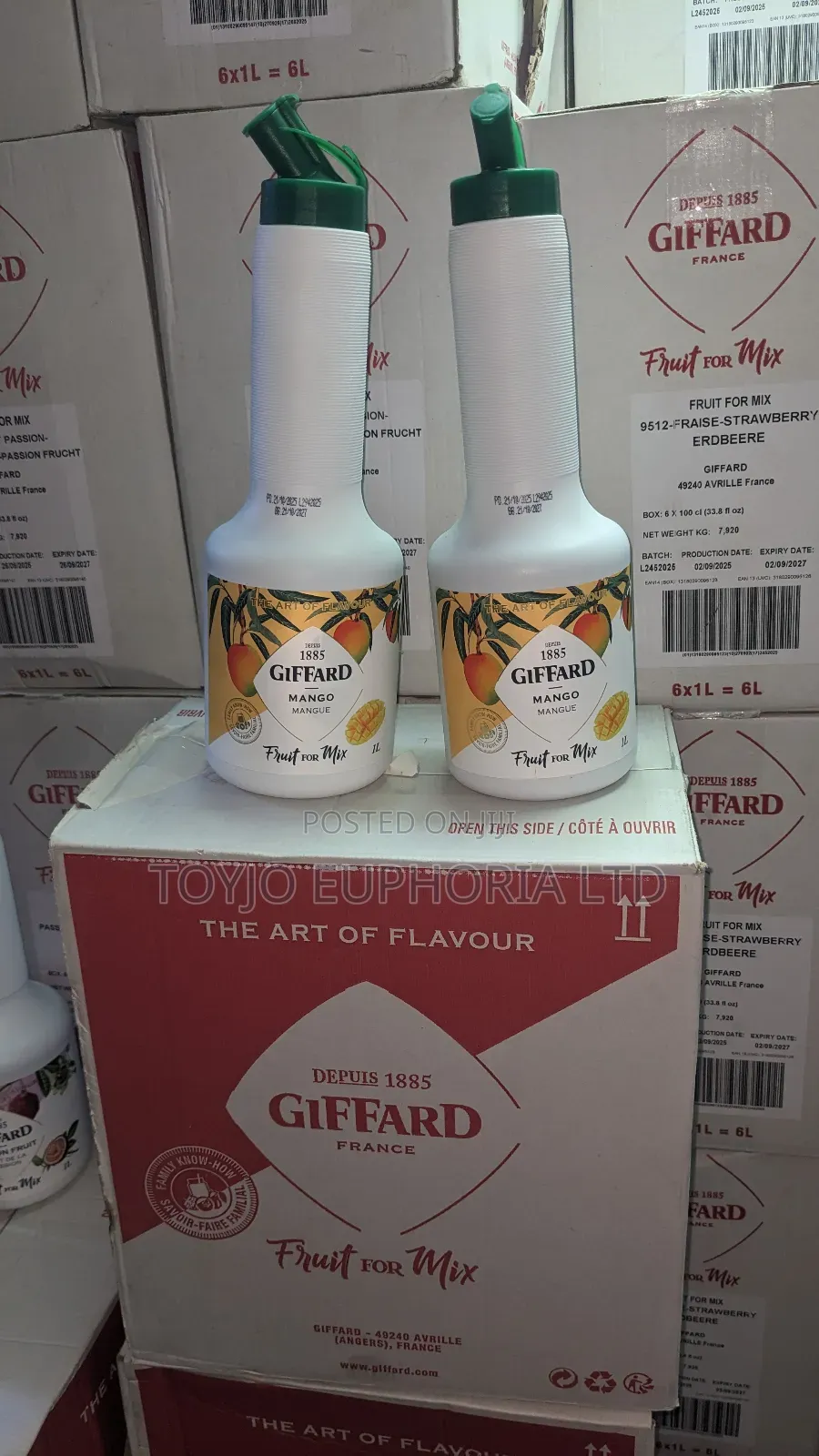 Giffard Puree "Mango" (1 Litre)
