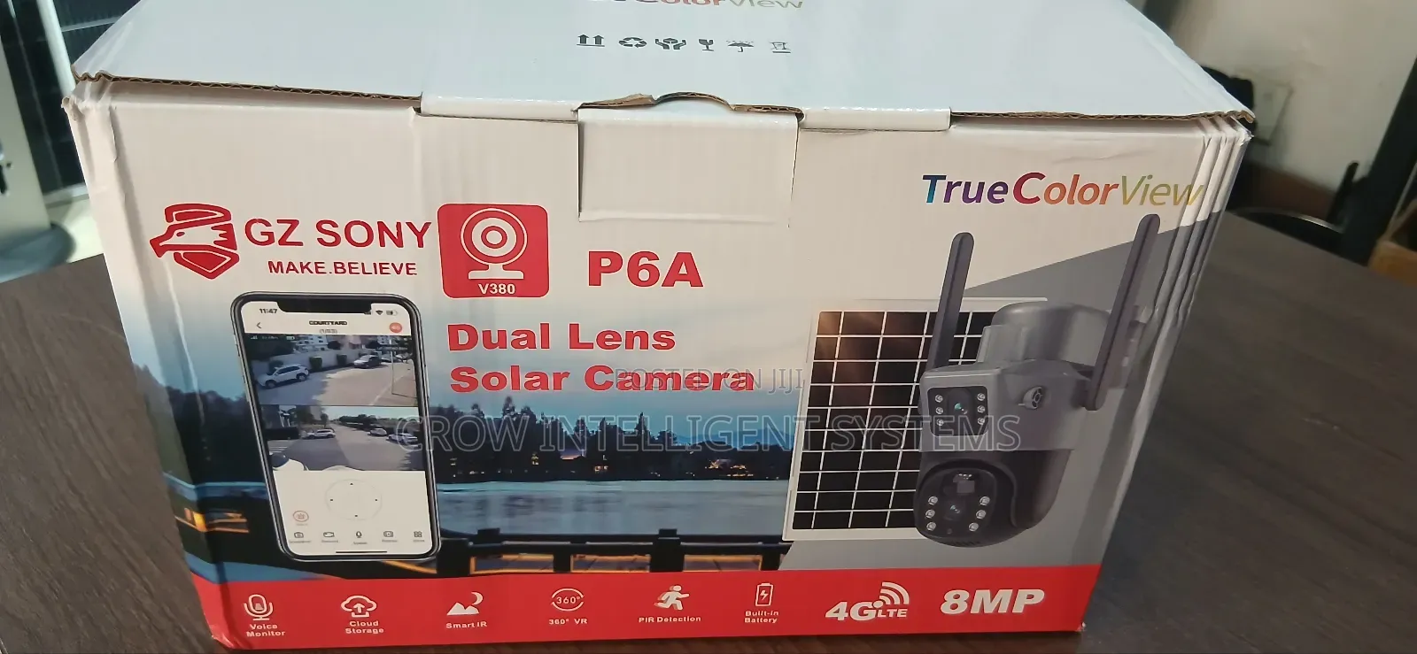 Gz Sony Lens Solar Camera 5pm