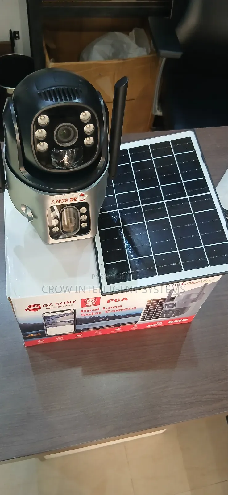 Gz Sony Lens Solar Camera 5pm