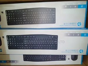 Hp Cs10 Black Wireless Keyboard and Mouse