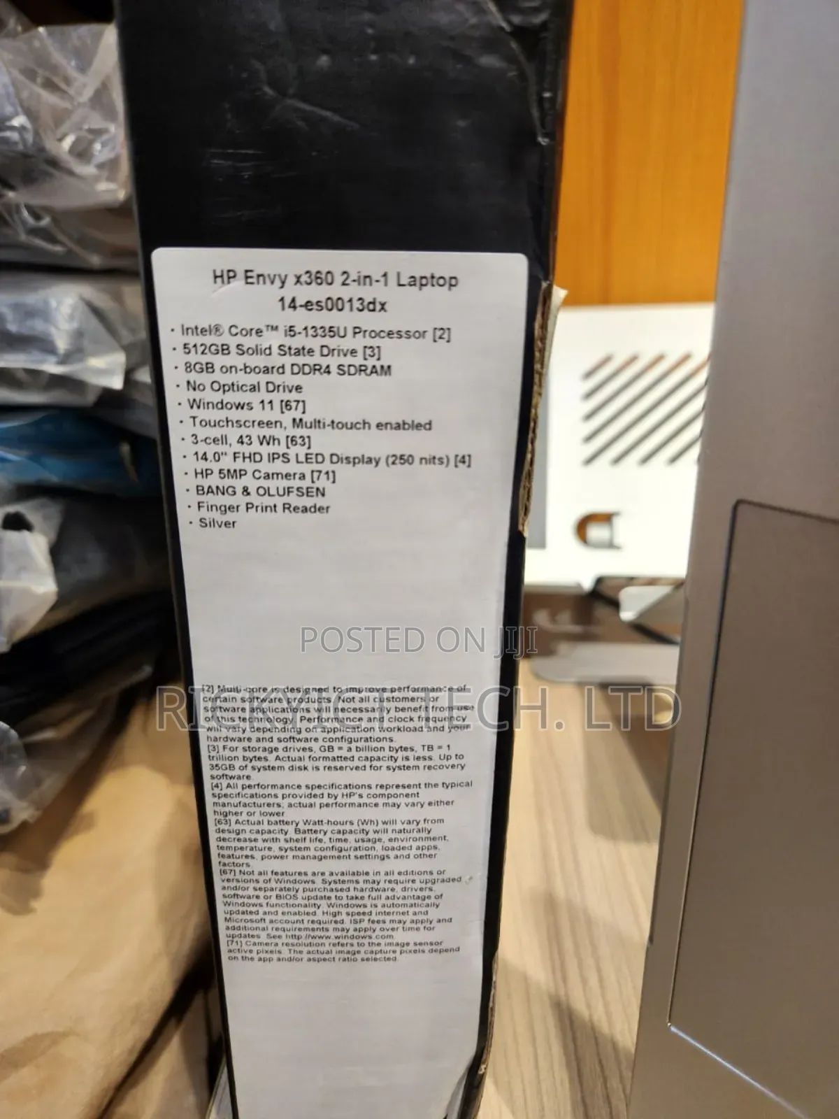 Laptop HP Envy 14 8GB Intel Core i5 SSD 512GB