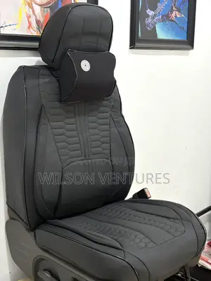 High Quality Plain Black Universal Car Seat Cover