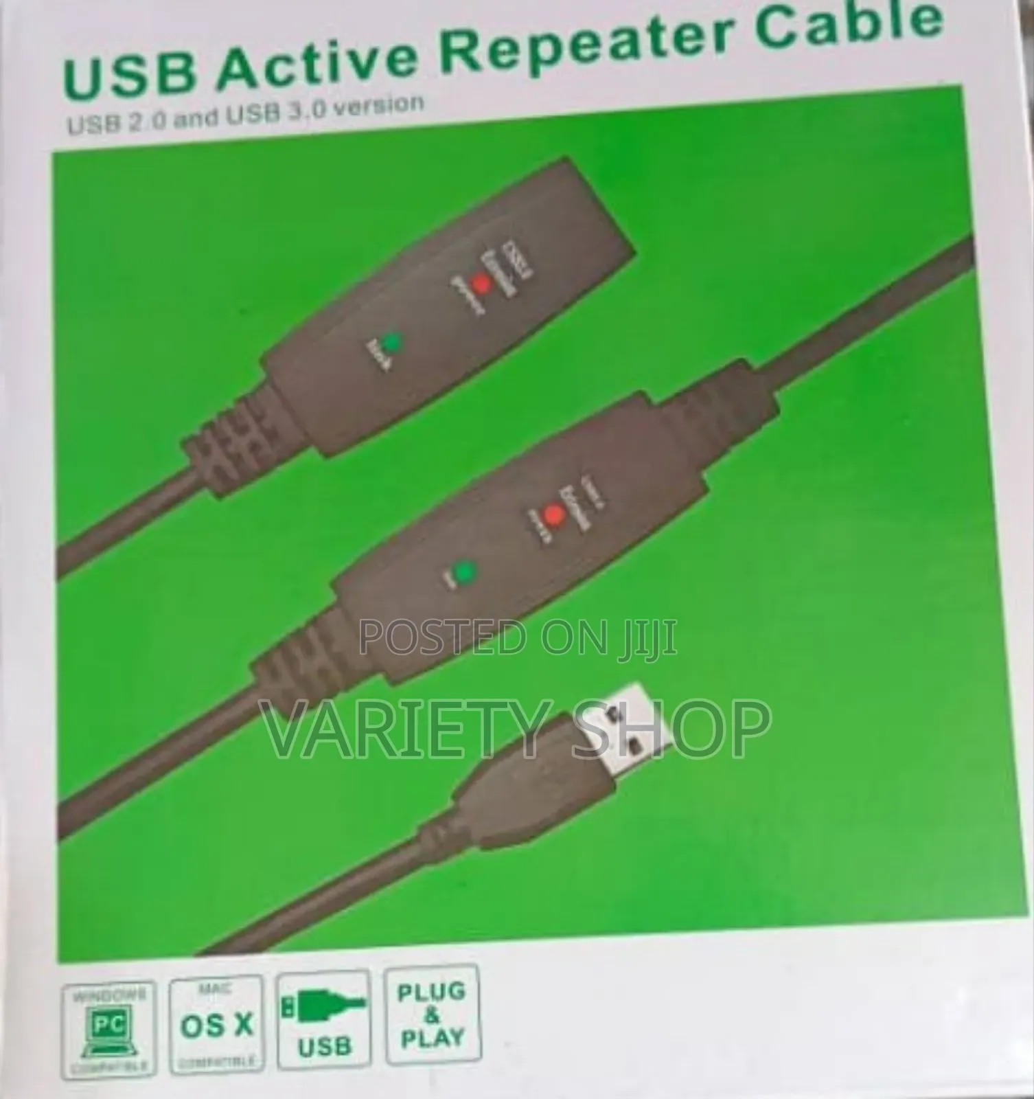 Usb Active Repeater Extension Cable 10meter