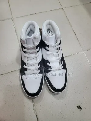 White Hi Top Canvas
