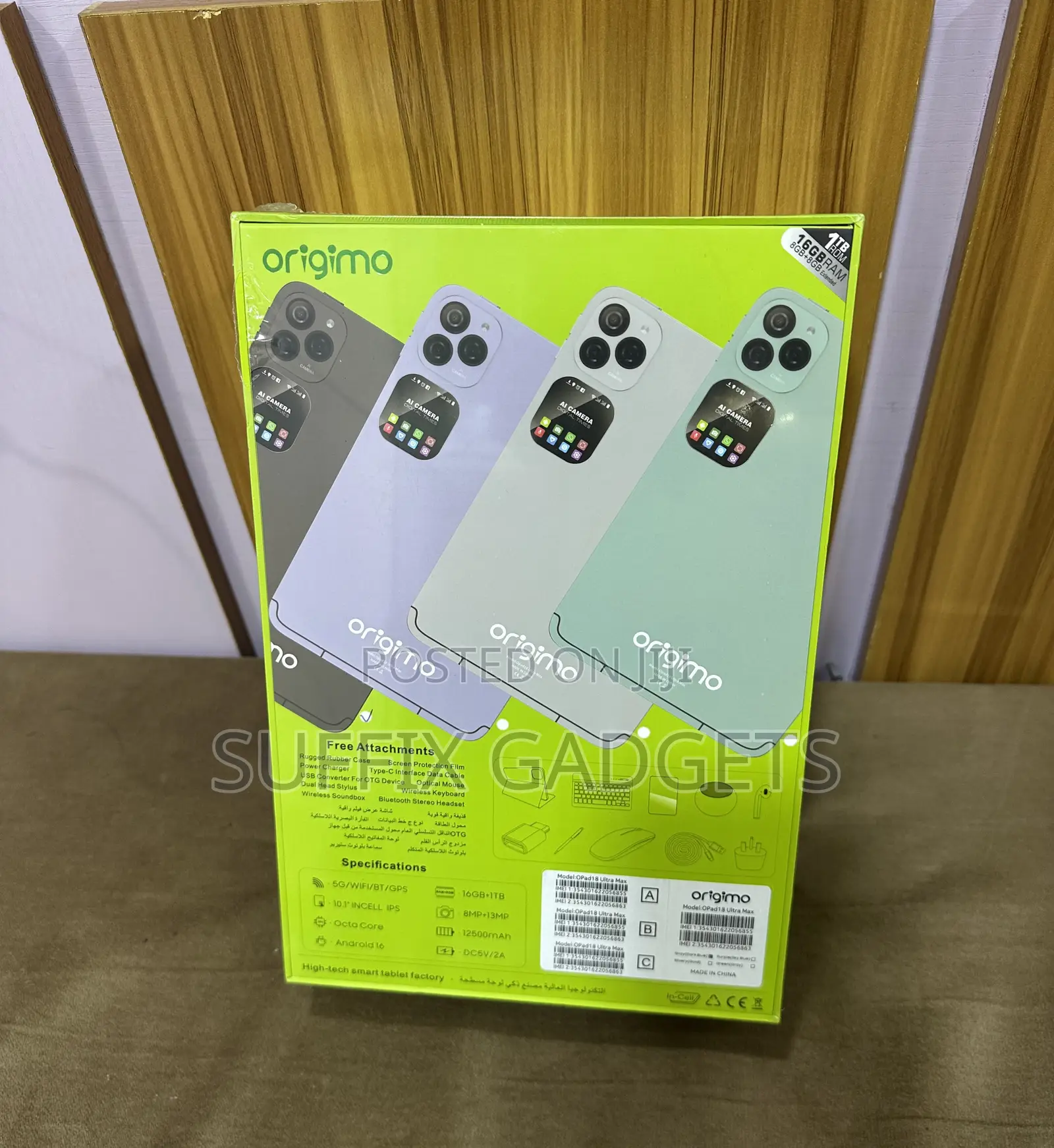 New Origimo Opad 18 Ultra Max 1 TB