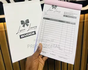 We Print Good Quality Invoice and Receipt