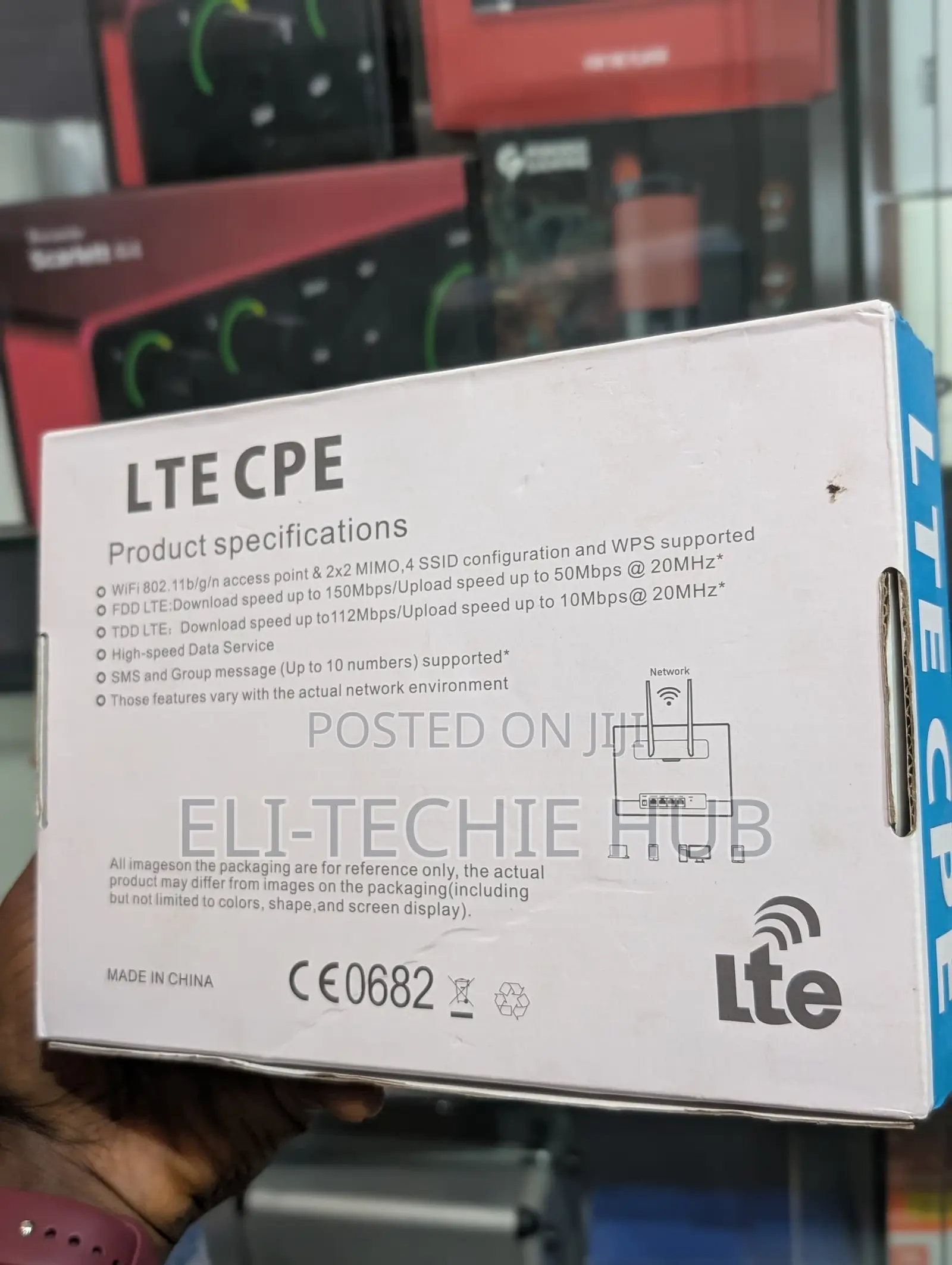 Universal Lte Cpe 4g/5g Router Support 32 Devices