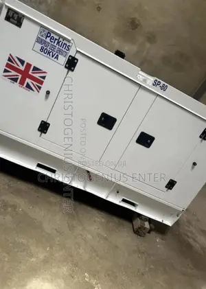 Super England Soundproof Perkins Generator, 80kva