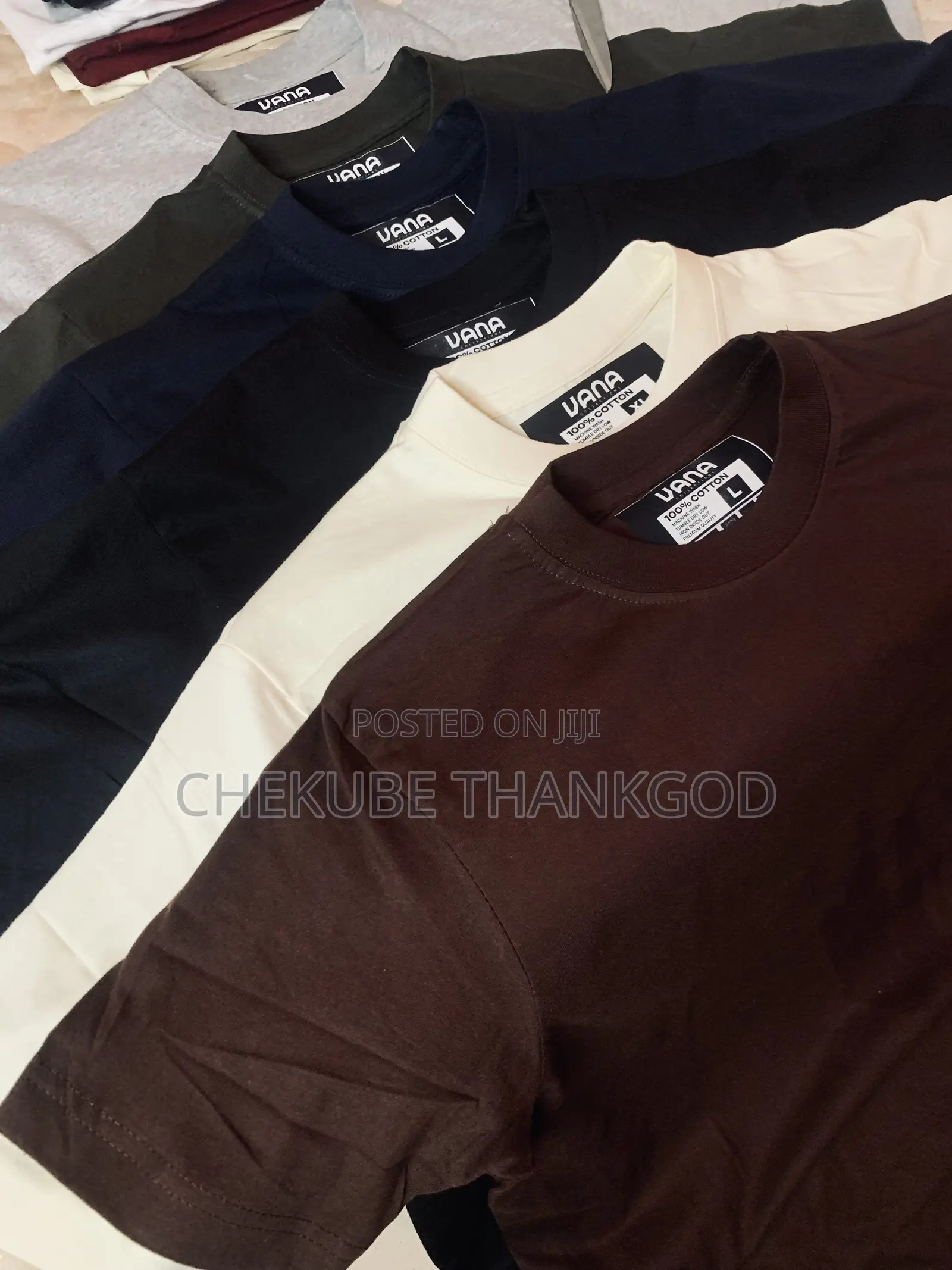 Plain Round Neck T-Shirts