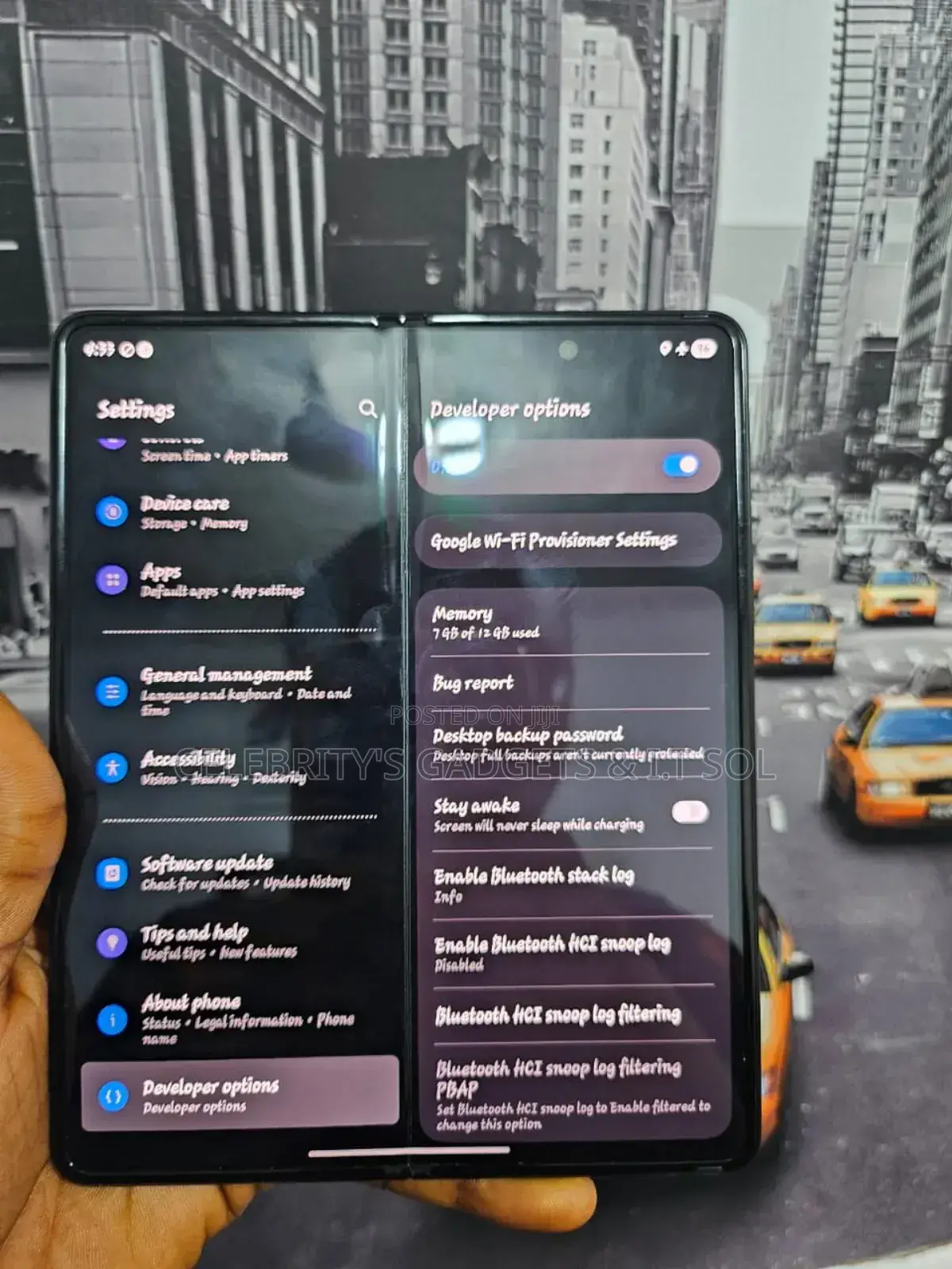 Samsung Galaxy Z Fold 3 512 GB Black